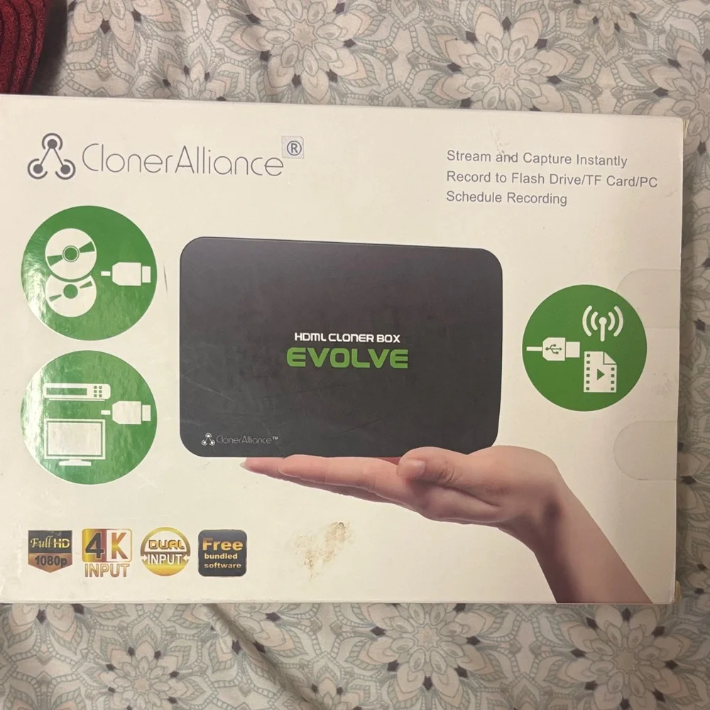 ClonerAlliance HDMI Cloner Box Evolve capture stream